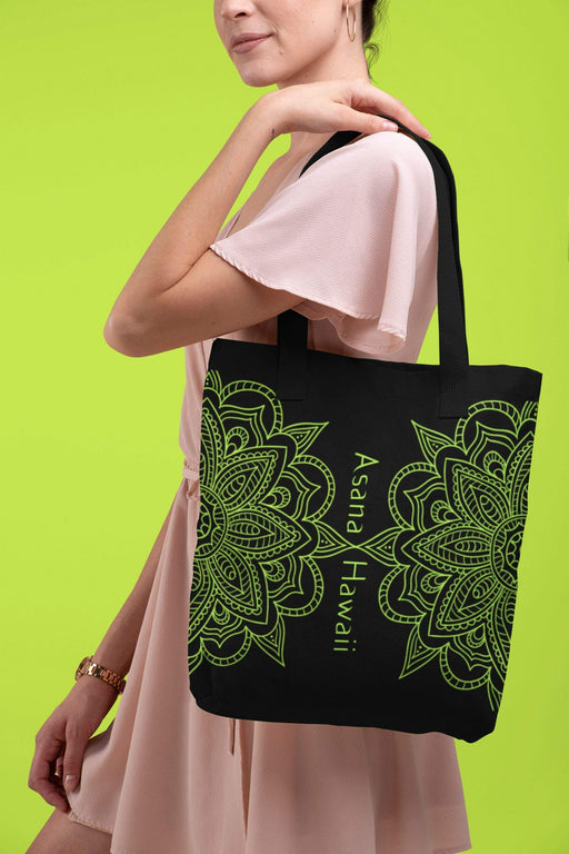 Asana Hawaii Tote Bag Mandala Tote bag