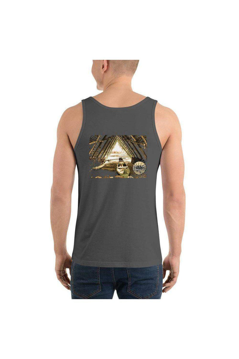 Asana Hawaii Tank Tops Mauna Lani Canoe Unisex Tank Top