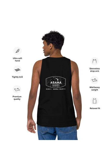 Asana Hawaii Men’s premium tank top