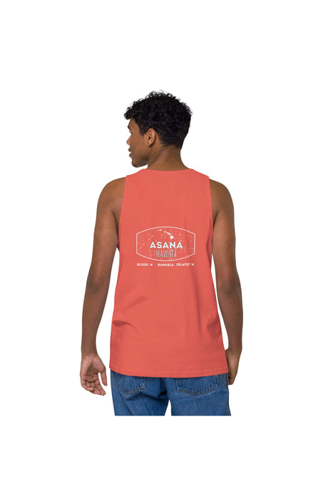 Asana Hawaii Men’s premium tank top