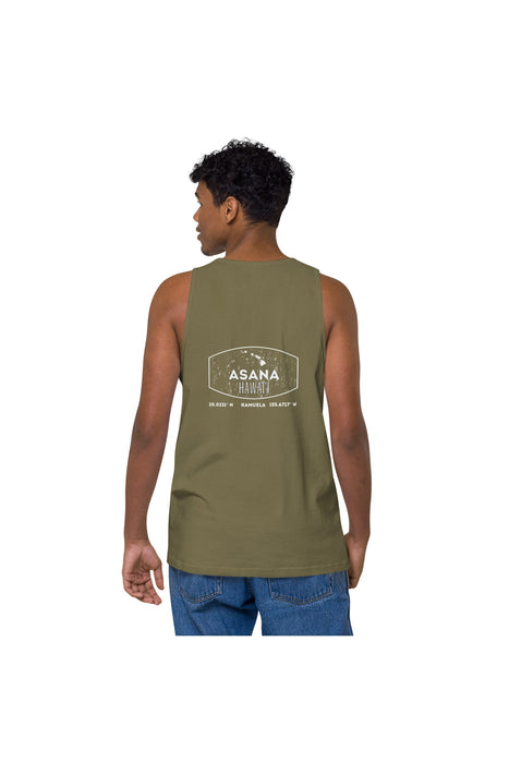 Asana Hawaii Men’s premium tank top