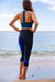 Asana Hawaii Yoga Capri Leggings Speed of Light Yoga Capri Leggings