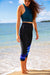 Asana Hawaii Yoga Capri Leggings Speed of Light Yoga Capri Leggings