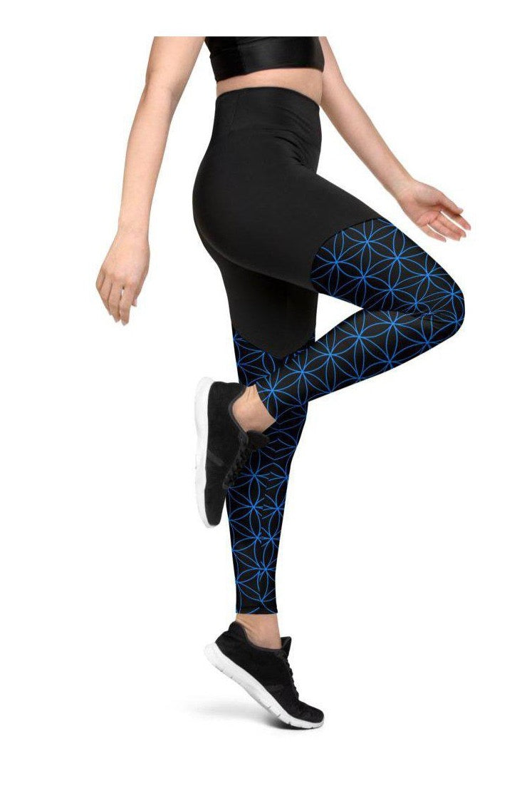 Flower of Life Compression Leggings