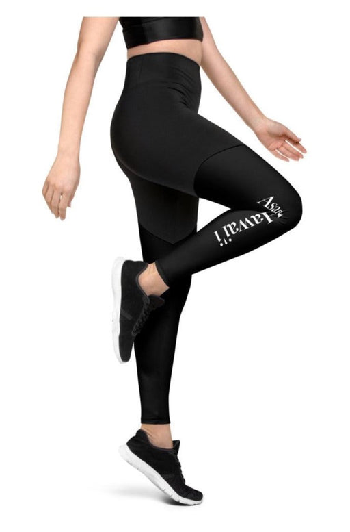 Black Compression Sports Leggings