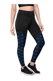 Flower of Life Compression Leggings