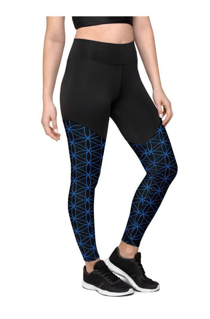 Flower of Life Compression Leggings
