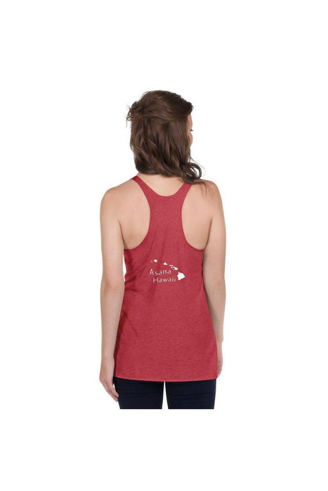 Asana Hawaii Women's Tank Top Zen Lotus Women's Racerback Tank