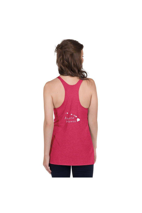 Asana Hawaii Women's Tank Top Zen Lotus Women's Racerback Tank