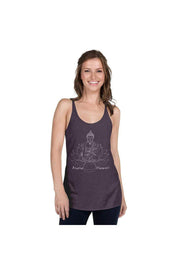 Asana Hawaii Women's Tank Top Vintage Purple / XS Zen Lotus Women's Racerback Tank